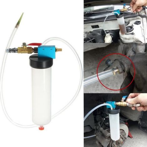 Purgeur Liquide De Frein - Outil De Remplacement Et De Vidange Universel - Pour Voiture Camion Et Véhicule Industriel - 1 Pièce