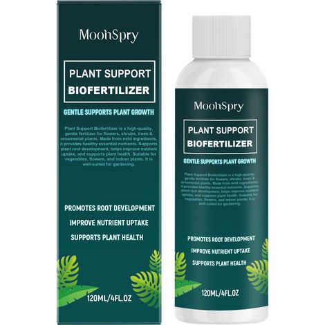 MOONSPRY Plant Care Organic Nutrient Solution: Daily nutrient supplement for vegetables, fruits, flowers and houseplants (1/5)