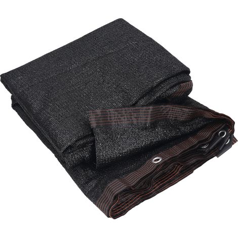 Voile d'ombrage 3x4m anti-UV, imperméable et respirant pour jardin, terrasse ou serre (1/5)