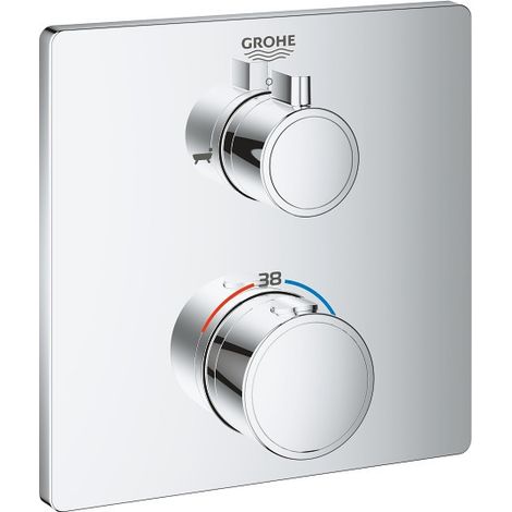 Grohe Mezclador termostático de bañera/ducha (24080000) (1/2)