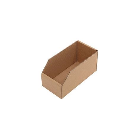 Scaffale scatola L200xP100xH100mm cartone a parete singola marrone (Per 50)