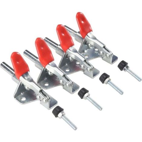 Pinces À Bascule 45Kg Action Verticale Et Horizontale 4 Pièces Pour Travail Du Bois