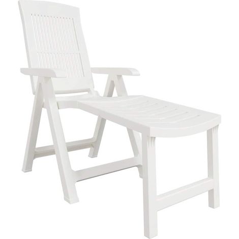 Maison Exclusive - Lehátko bílé plast (1/5)