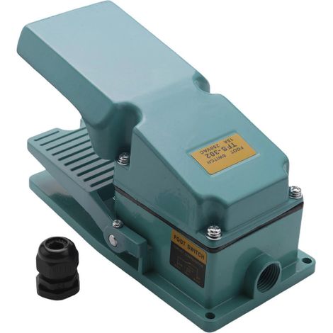 Interrupteur à pédale 15 A CA 250 V 50 Hz pour équipements textiles (1/5)