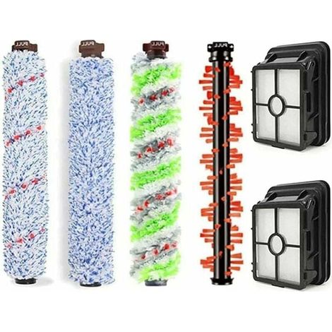 Bissell Crosswave 4 brosse principale + 2 tamis filtrant 1866 1785 2052 1713 2225 Accessoires de brosse pour aspirateur Bissell Crosswave (4 brosse principale + 2 tamis filtrant) (1/4)