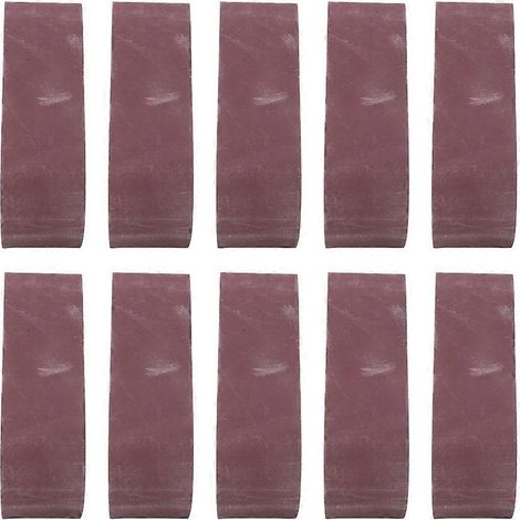 10 Stück 533x75mm Schleifband 21x3 Zoll Schleifband für Bandschleiferteile Körnung 240-1000 (1000)