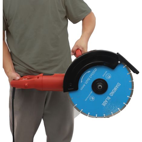 Scie à béton, puissance 3000W, vitesse 3800tr/min, profondeur de coupe ≤13,5cm, diamètre de la lame 35cm, poids net 11,05kg (1/5)
