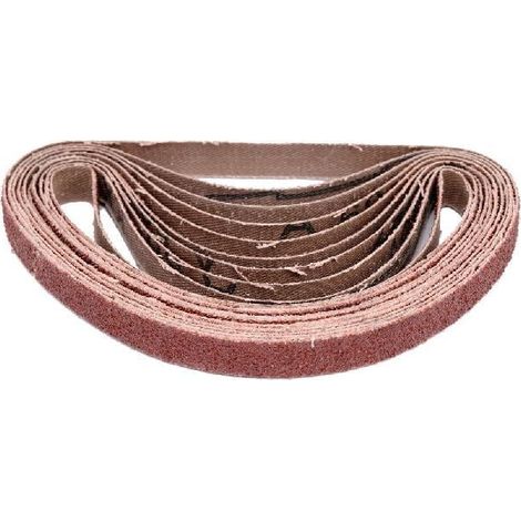 Cinghie Yato senza cavalli. 20x520mm P120 /10 pz.
