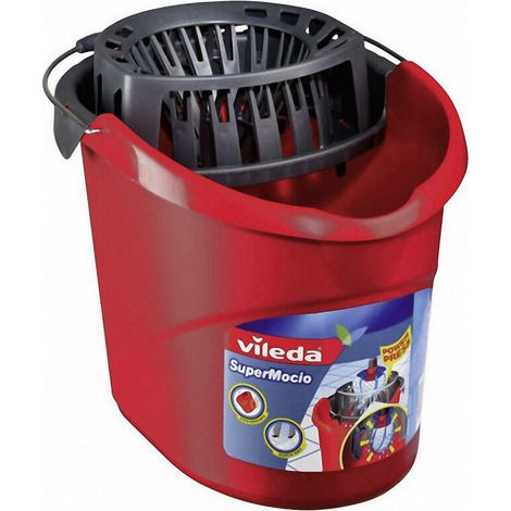 Seau-Essoreur - 1 Piece - 10 L - Plastique Recycle - Pour Balai Mocio - 30 x 29 x 38 cm (1/5)