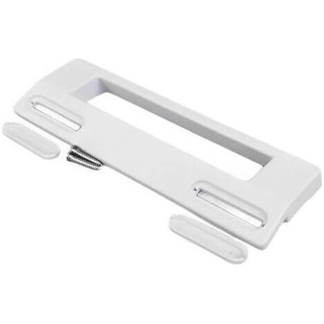 Poignée de réfrigérateur universelle blanche amovible, Poignée porte freezer - Entraxe trous de 90 mm à 170 mm-18560mm (1/5)