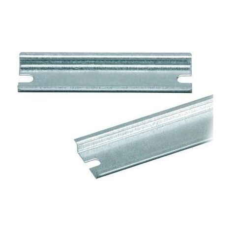 Fibox 9820002 carril no perforado acero 20x15x36 cm
