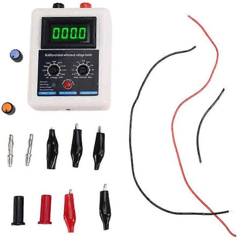 Testeur de tension pour transistors 0V-3500V, diodes, MOS, triodes, MOV et LED capacité de tension tenue en tension des transistors vert (1/5)