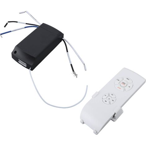 Kit de télécommande universel pour ventilateur de plafond Kit de télécommande sans fil pour ventilateur de plafond Version anglaise 85‑240V