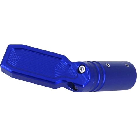 (B NO LOGO Bleu) Extension de béquille latérale pour moto Yamaha TMAX560 Tech Max 2020 2021 2022 2023 - Accessoires TMAX 560 maxpower (1/4)