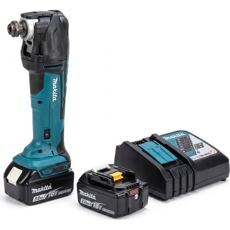 Multifunktionswerkzeug 18V LXT (2x3,0 Ah) in MAKPAC - MAKITA DTM51RF2