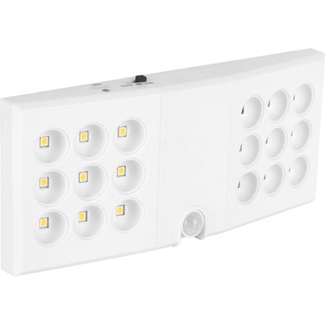 LED-Leuchte mit USB-Infrarot-PIR-Bewegungsmelder für Kleiderschrank und Garderobe, warmweißes Licht, automatisches Nachtlicht (1/5)