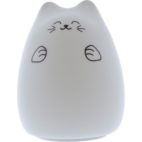 Lámpara nocturna infantil Gato LED (0,4W) (1/5)