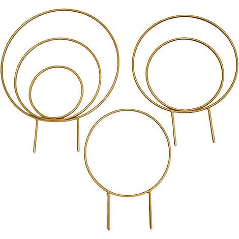 Treillis ronds d'intérieur pour plantes grimpantes, structures métalliques, B-- (1/5)