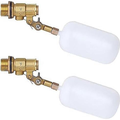 Vanne à flotteur 1/2 pouce, vanne à flotteur pour bassin, remplissage automatique, pour abreuvoirs à bétail (1/5)