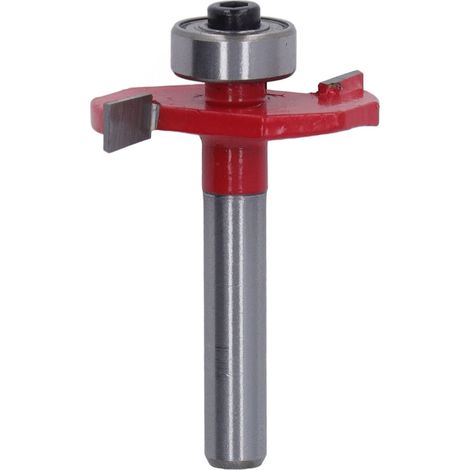 Fraise à bois en carbure de tungstène forme sphérique T Type, revêtement PTFE, 1/4x3/16, pour défonceuse et fraisage du bois (1/5)