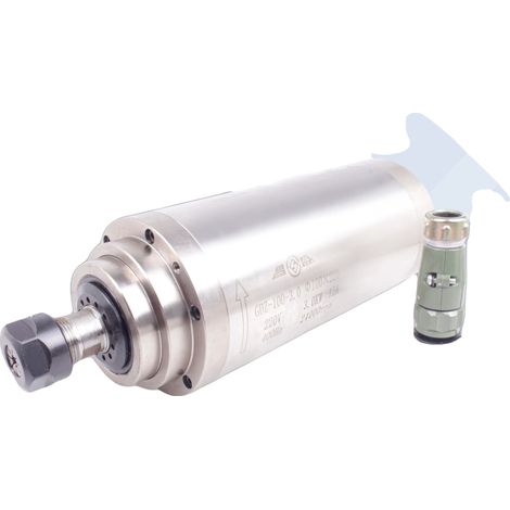 Motor de husillo de alta velocidad, compatible con CNC, 3 kW 220 V (1/5)