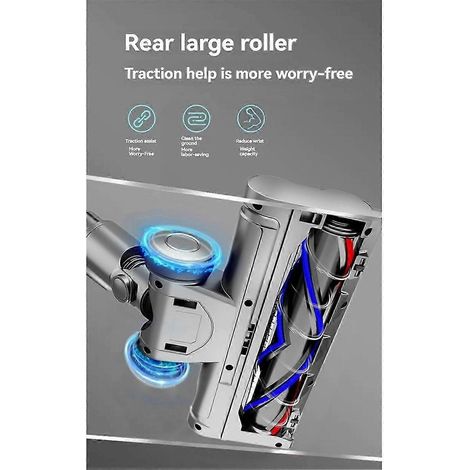 Cepillo de accionamiento directo para accesorio de aspiradora Dyson V7 V8 V10 V11 V15 con detección de polvo LED para Ca (1/4)