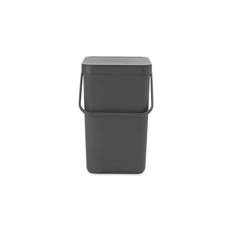 Poubelle 25 L Grey - Sort & Go - Brabantia (1/5)
