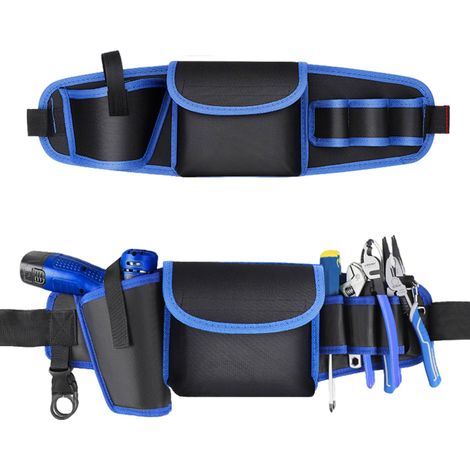 Ceinture Outils Bricolage – Ceinture Porte Outil Renforcée et Imperméable, Porte Outils Ceinture avec Poche Perceuse, Réglable, pour Adulte et Enfant (1/5)