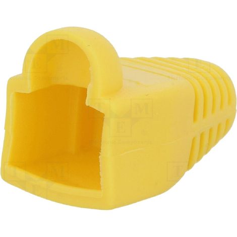 Isolation de prise RJ45 5.8mm - Jaune