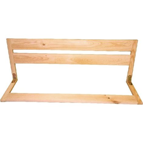 Barandilla lateral plegable - protección contra fallas - abeto 97x40x30cm (1/3)