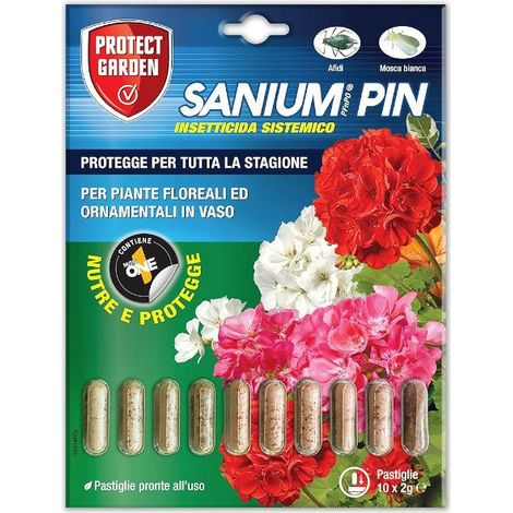 Insecticide syst&eacutemique Sanium PIN 10 comprim&eacutes 2g protection des plantes ornementales - 81582