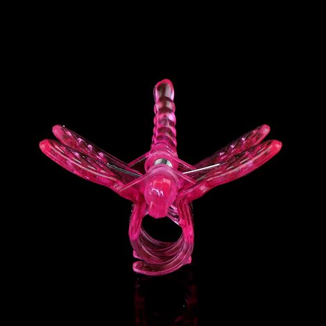 100 clips de tige pour orchidées, mini-tiges en plastique rouge, pour une croissance verticale. (1/5)