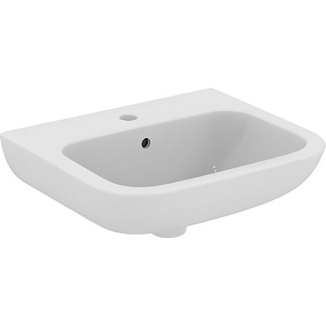 Armitage Shanks Contour 21 Basin with Overflow No Chain Hole 500mm Wide - 1 Tap Hole (1/5)