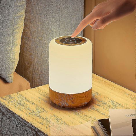 Lampe tactile sans fil à intensité variable, veilleuse RGB à couleurs changeantes et plusieurs modes (1/5)