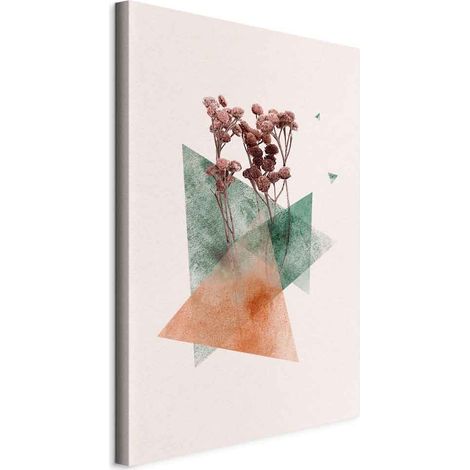Tableau - Fleur moderniste (1 pièce) vertical (1/5)
