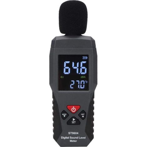 Sound level meter Digital sound level meter, measuring range 30-130 dB