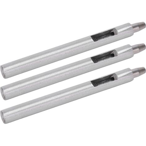Outil de perforation rond en acier allié (lot de 3) pour le bricolage en cuir (4,5 mm) (1/5)