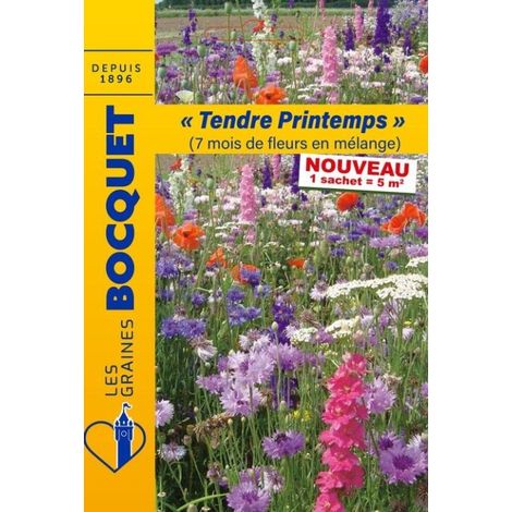 Mélange de graines de fleurs ''Tendre Printemps'' - 15g