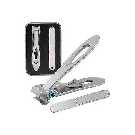 Nagelknipser aus Edelstahl mit 16 mm breiter Maulöffnung für Finger- und Zehennägel