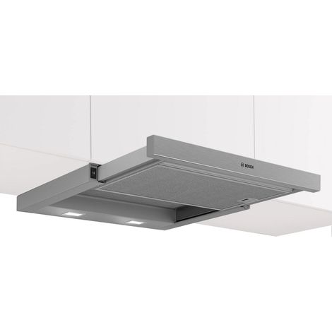 Hotte télescopique 60 cm 394 m3/h silver - Bosch - DFM064W55 (1/5)