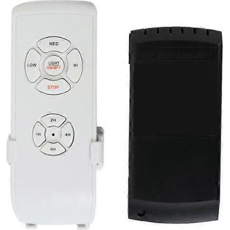 Kit de télécommande pour ventilateur de plafond, contrôle sans fil de la vitesse, de la lumière et de la minuterie --