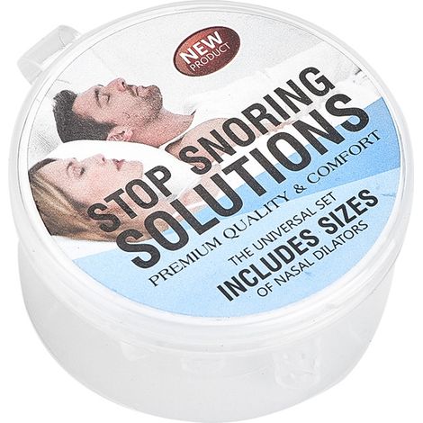 Dilatateurs Nasaux en Silicone Anti Ronflement - 4 Tailles - Dispositif d'Aide à l'Apnée et Clip Nasal