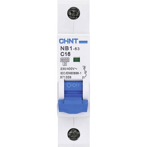 Chint 179615 NB1L Interruttore magnetotermico 1 polo 13 A (1/3)
