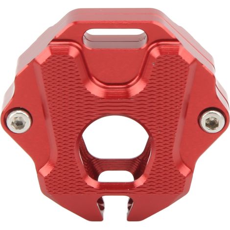 Motorradschlüsseletui, CNC-gefrästes Metall, robust und stilvoll, idealer Ersatz für CB650R CBR650R 2020+ (rot) (1/5)