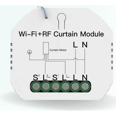 Module connecté pour volet roulant filaire 230V - WIFI + RF 433
