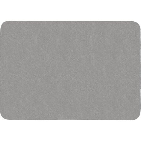 Tapis de Salle de Bain Gris Super Absorbant en Diatomite 40x60 cm Séchage Rapide (1/5)
