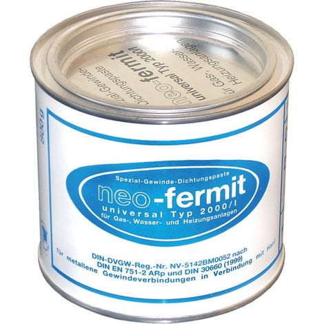 Nissen Dichtungskitt NEO-FERMIT-UNIVERSAL 800g Dose f.Gas-Wasser+Heizungsanlagen (1/4)