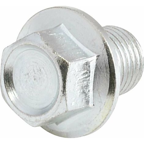 Bouchon de vidange M10x1 longueur H = 17 clé de 10mm fileté carter huile bite de transmission tracteur camion voiture (1/2)
