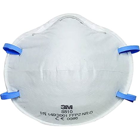 MASCHERA RESPIRATORIA SERIE 8000 CLASSIC 8810 FF P2 Q.TA 20 8810 FF P2