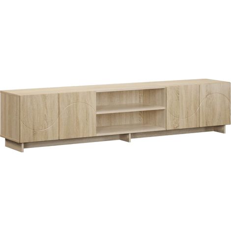 TV-Ständer 179.5 x 34.5 x 40 cm Sonoma-Eiche Holzwerkstoff vidaXL